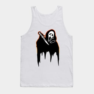 Scream VI  (Scream 6)  scary horror movie graphic design by ironpalette Tank Top